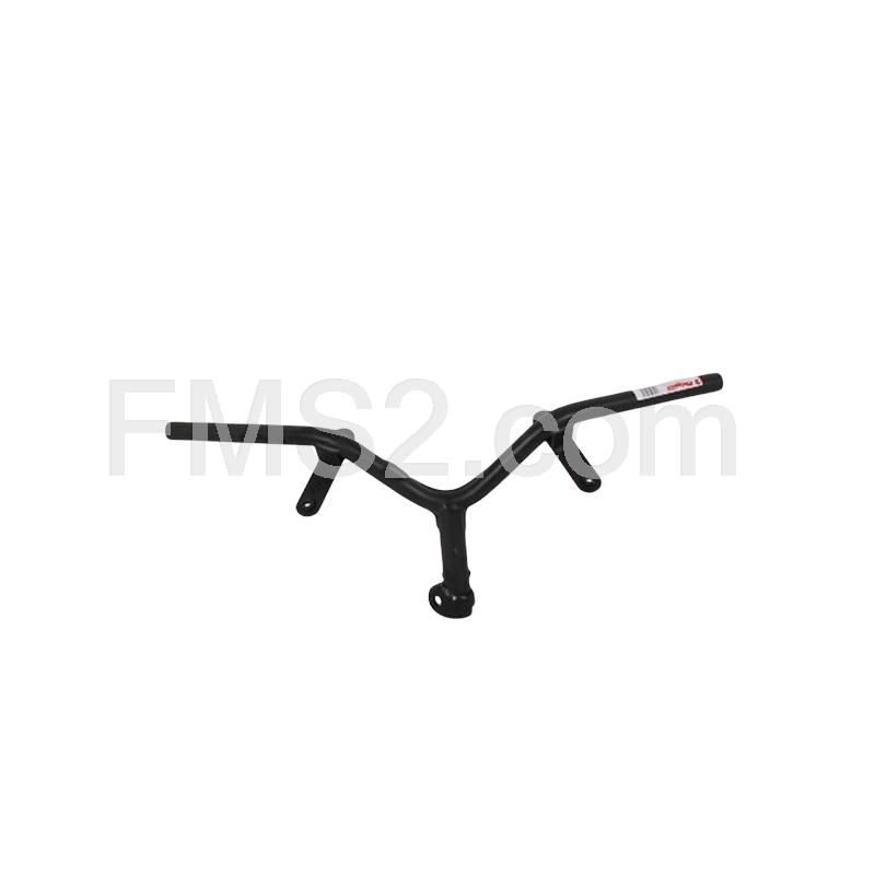 Manubrio scooter F10 zincato nero (Malaguti), ricambio 16202713