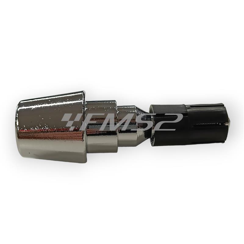 Contrappeso per manubrio ø29 conico crom, ricambio 16300216
