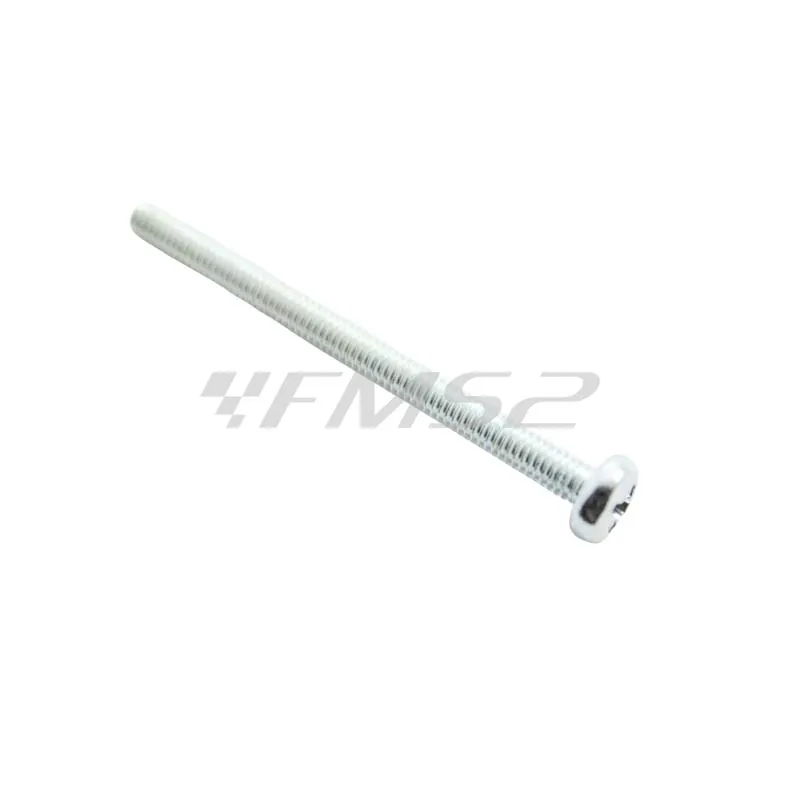 Vite 4x50 testa cilindrica per faro 3338.02 (Malaguti), ricambio 19000400