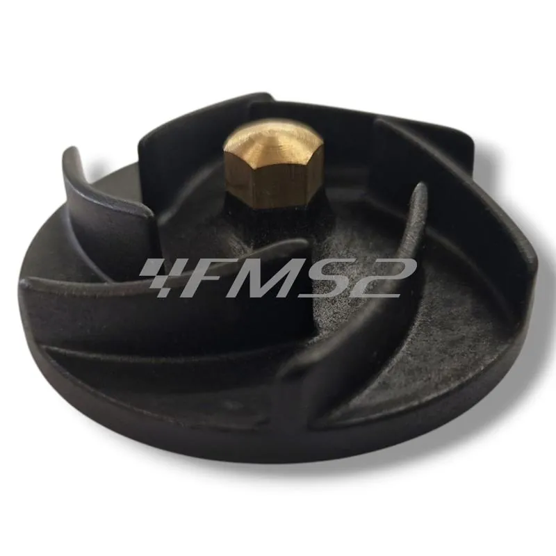 Girante pompa acqua Malaguti per motori Piaggio maxi scooter raffreddati ad acqua 827929, ricambio 45602400