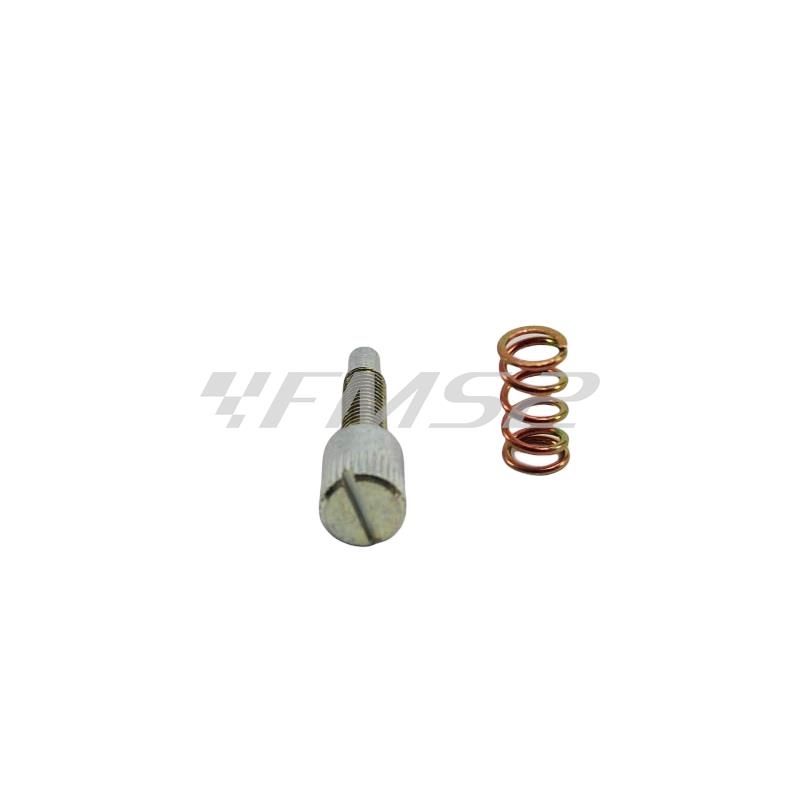 Ricambio carburatore kit vite regolabile valvola gas cr1 (Malaguti), ricambio 62307400