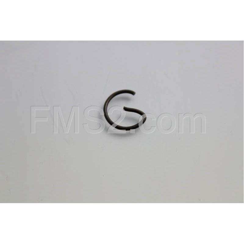 Anello seeger ferma spinotto diametro 10 mm con forma a G (Malaguti), ricambio 70302400