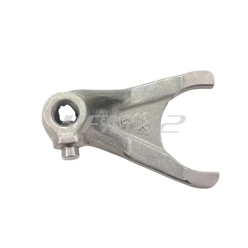 Forchetta 2 cambio motore AM6 completa di perno cromato originale Malaguti, ricambio 73301200