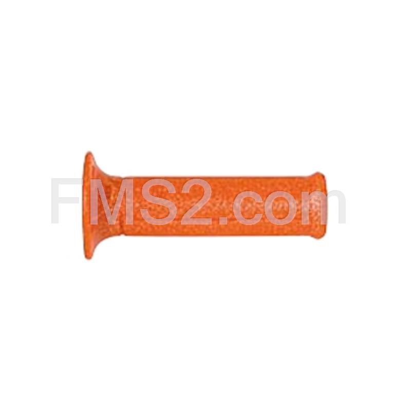 Manopole per moto glitter colore arancione (Mentasti Ariete), ricambio 01684GAR