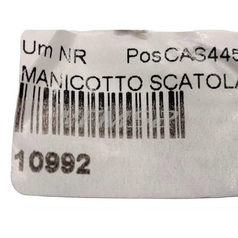 Manicotto scatola filtro carburatore Dell'Orto F10-F12 (Mentasti Ariete), ricambio 10992