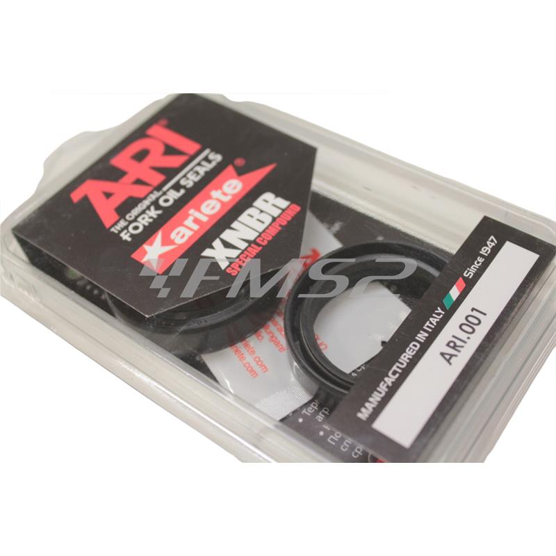 ARIETE Moto - Paraolio 36 X 48 X 11 TC4-1, Coppia Di Paraoli Per Moto