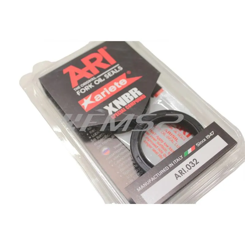 Paraolio forcella TCY 38 x 50 x 8/9,5 mm (Mentasti Ariete), ricambio ARI032