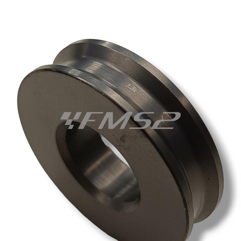 Distanziale variatore Malossi multivar con diametro esterno 35 mm, interno 15,1 mm e spessore 9 mm per motori Minarelli verticali e orizzontali, ricambio 0819644B