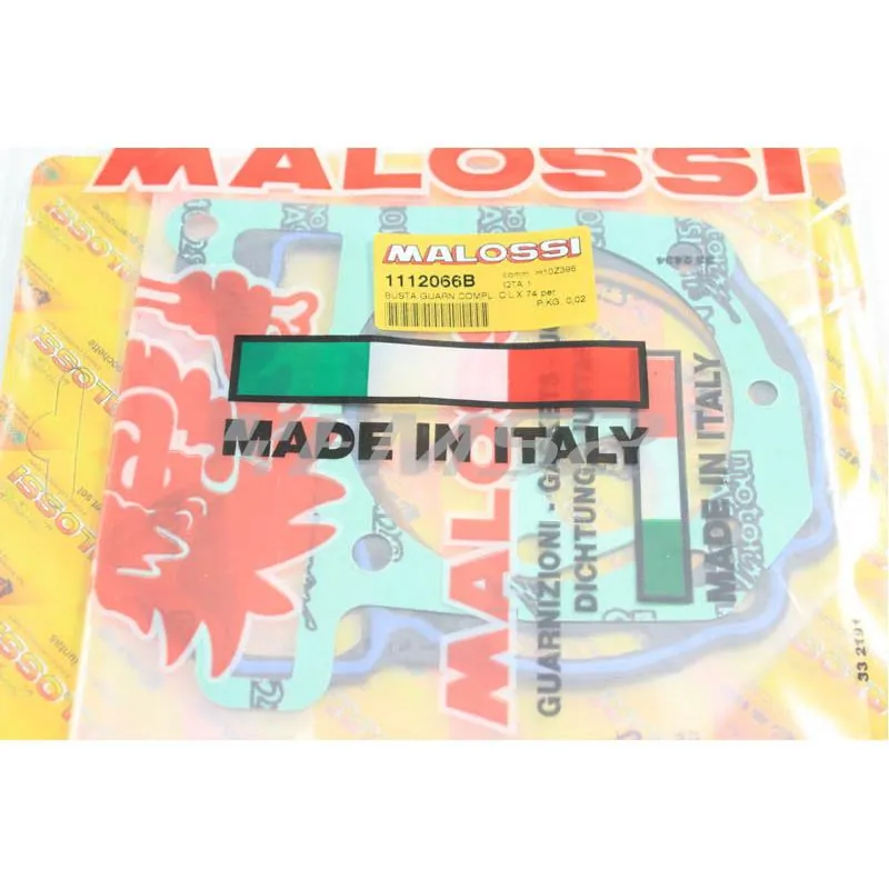 Guarnizioni kit cilindro 74 per testa originale Malossi, ricambio 1112066B