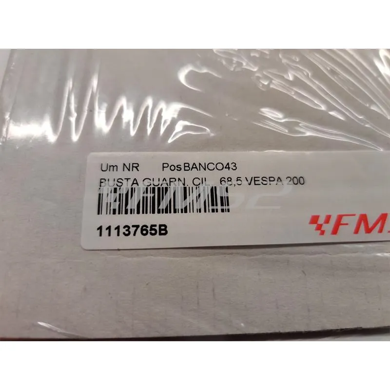 1113765B Guarnizioni cilindro malossi diametro 68,5 per Vespa PX 200