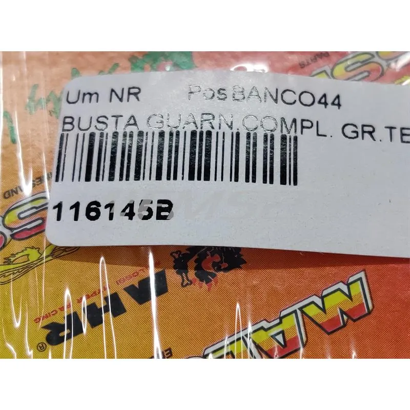 116145b Busta guarnizioni completa  gruppo termico   46,5 piaggi,i ciao si ricambio 116145B