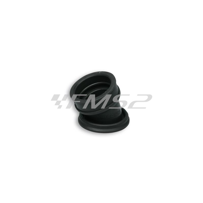 Collettore manicotto Malossi mhr in gomma FKM con imbocco da 35 mm e diametro interno da 28 mm per utilizzare il carburatore dell'orto VHST o PWK, ricambio 1313799B