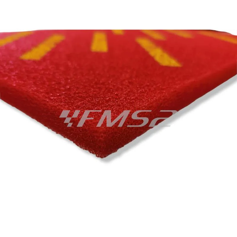 1417229 Foglio a3 spugna Red Sponge Malossi mono strato con dimensione 40 x 30 cm e spessore 15 mm per applicazioni varie