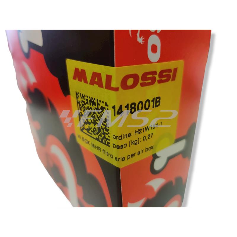 W box mhr filtro aria per air box, ricambio 1418001B