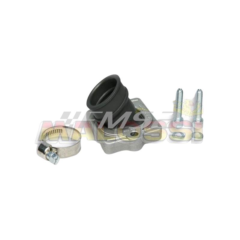 Collettore Di Aspirazione Malossi In Viton Per Minarelli 21mm - 2 Pezzi, Regolabile