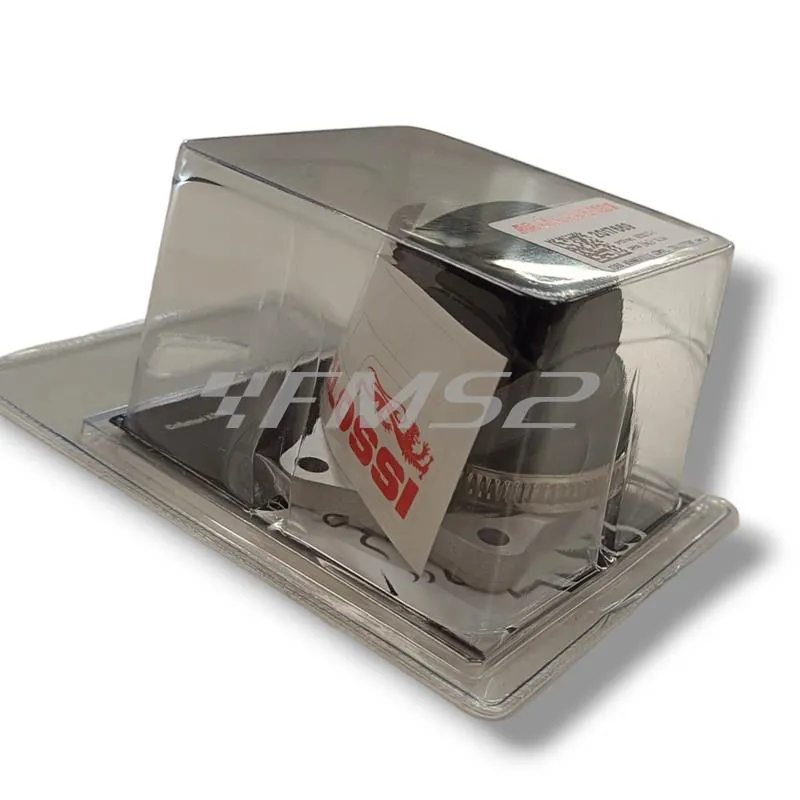 Collettore Malossi X360 Bonneville completo di basetta in alluminio per carburatori diametro 32 e 34 con montaggio su carter Malossi C-One e RC-One Piaggio e Minarelli, ricambio 2017669