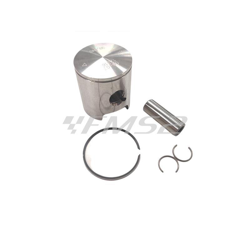 Gruppo termico motore Malossi MHR Replica 50cc con pistone monofascia diametro 40 mm per scooter Peugeot Speedfight 3 e Ludix 50 ad aria, ricambio 3112904