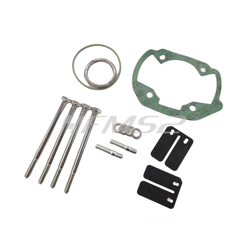 Gruppo termico motore Malossi MHR Replica 50cc con pistone monofascia diametro 40 mm per scooter Peugeot Speedfight 3 e Ludix 50 ad aria, ricambio 3112904