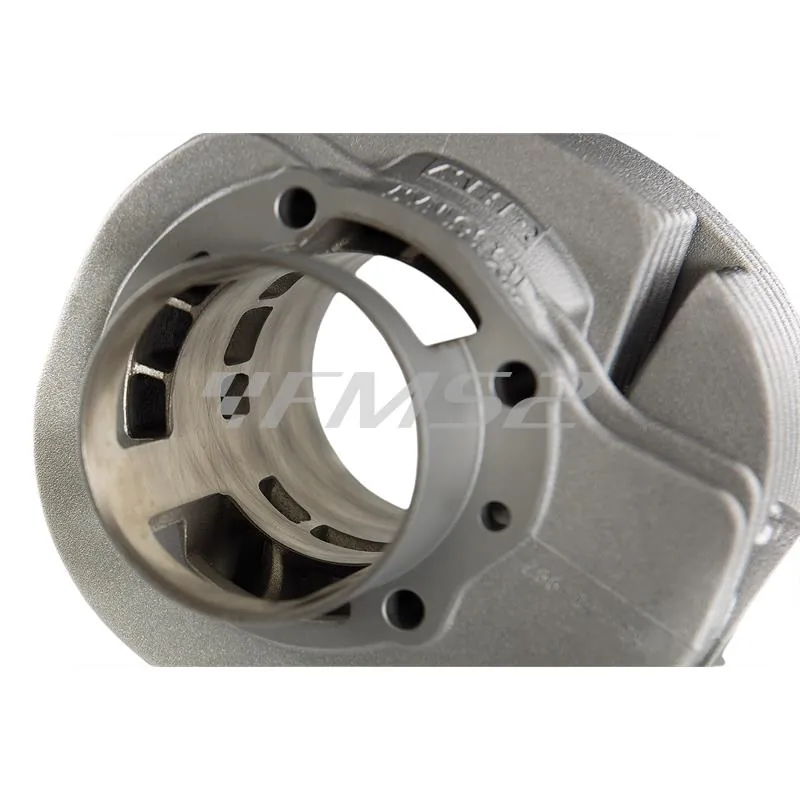 3116349 Gruppo termico Malossi MHR in alluminio con diametro 68,5 mm CVF2 e spinotto da 16 mm e corsa 57 mm completo di testa per Piaggio Vespa Cosa 1 e 2 200 cc, P200E, e PX200E tutte le versioni 200 cc