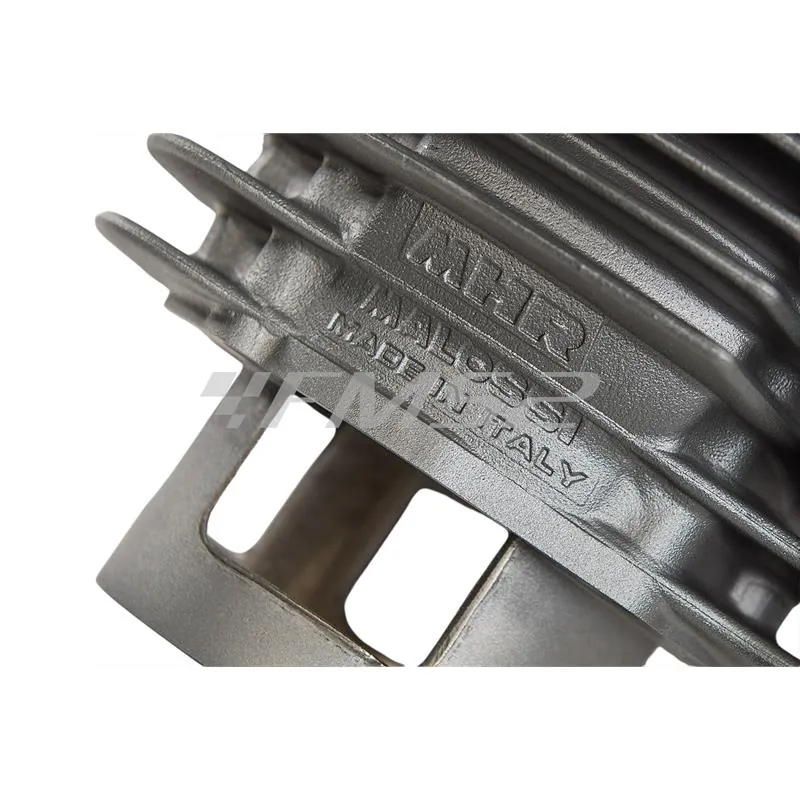 3116349 Gruppo termico Malossi MHR in alluminio con diametro 68,5 mm CVF2 e spinotto da 16 mm e corsa 57 mm completo di testa per Piaggio Vespa Cosa 1 e 2 200 cc, P200E, e PX200E tutte le versioni 200 cc