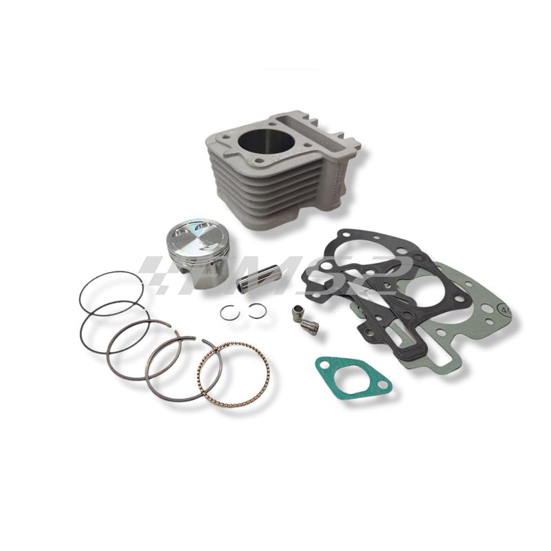 Cilindro Malossi in alluminio con diametro 49 mm e spinotto 13 mm per motori Piaggio scooter 4 tempi raffreddati ad aria, ricambio 3117771