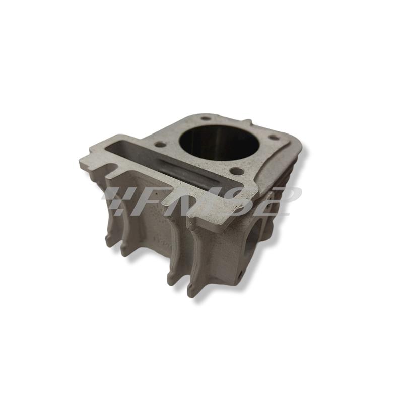 Cilindro Malossi in alluminio con diametro 49 mm e spinotto 13 mm per motori Piaggio scooter 4 tempi raffreddati ad aria, ricambio 3117771