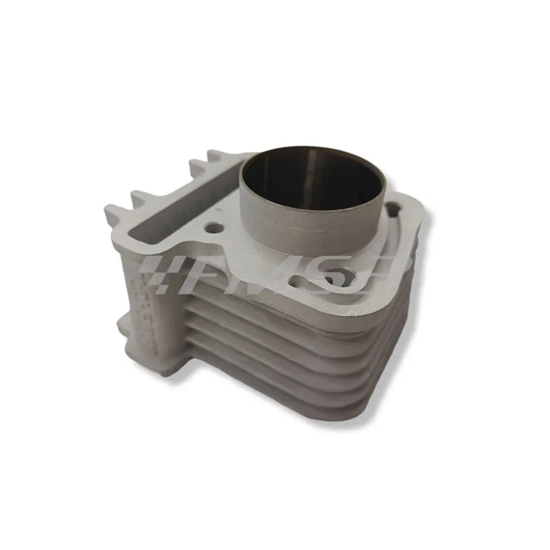 3117771 Cilindro Malossi in alluminio con diametro 49 mm e spinotto 13 mm per motori Piaggio scooter 4 tempi raffreddati ad aria