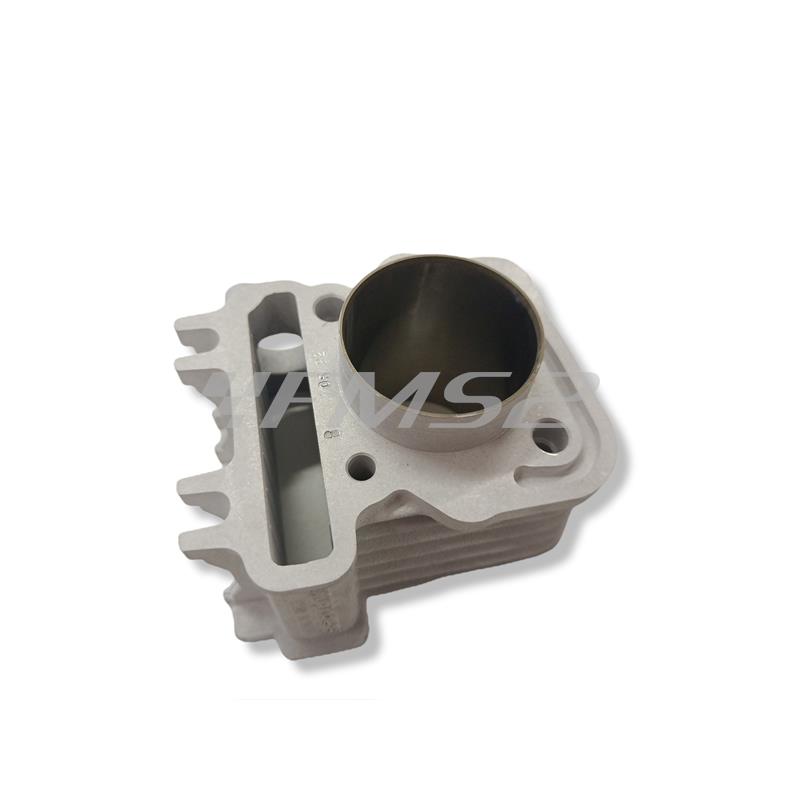 Cilindro Malossi in alluminio con diametro 49 mm e spinotto 13 mm per motori Piaggio scooter 4 tempi raffreddati ad aria, ricambio 3117771