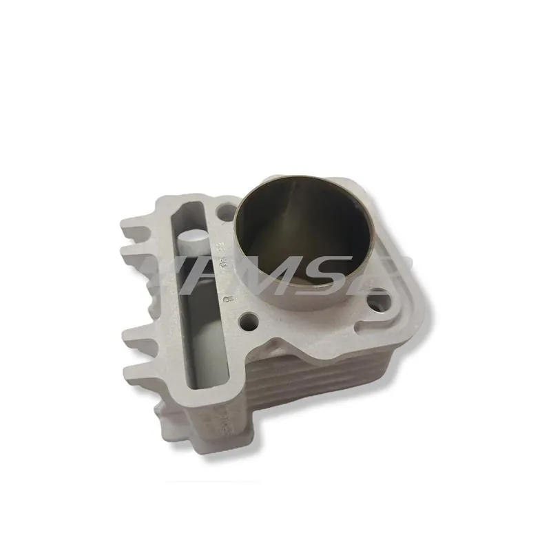3117771 Cilindro Malossi in alluminio con diametro 49 mm e spinotto 13 mm per motori Piaggio scooter 4 tempi raffreddati ad aria