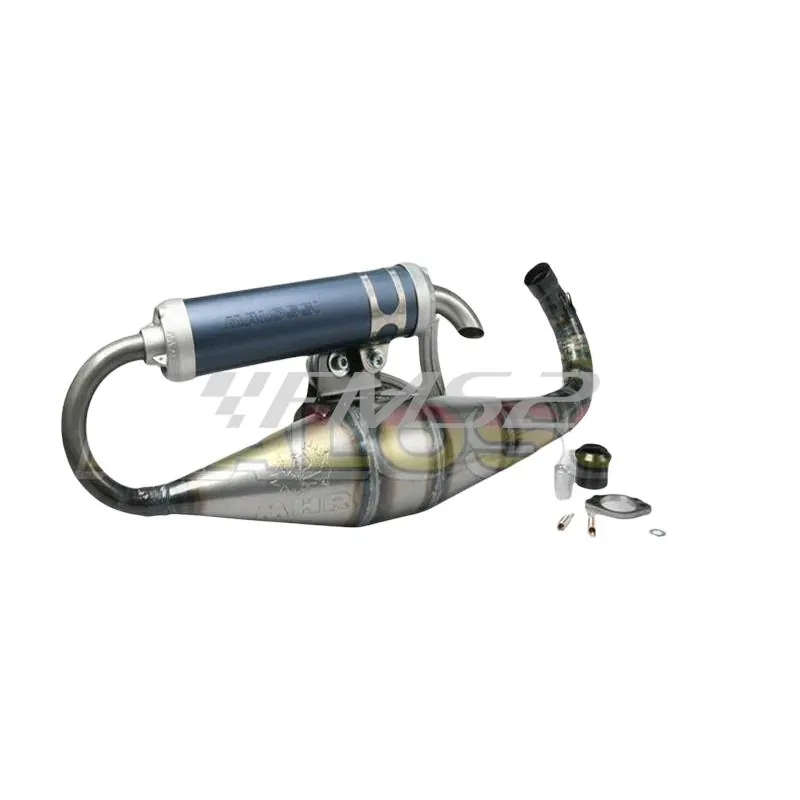 Marmitta Malossi mhr team ii per scooter Aprilia-Derbi-Gilera-Piaggio con motore Piaggio a liquido, ricambio 3214762