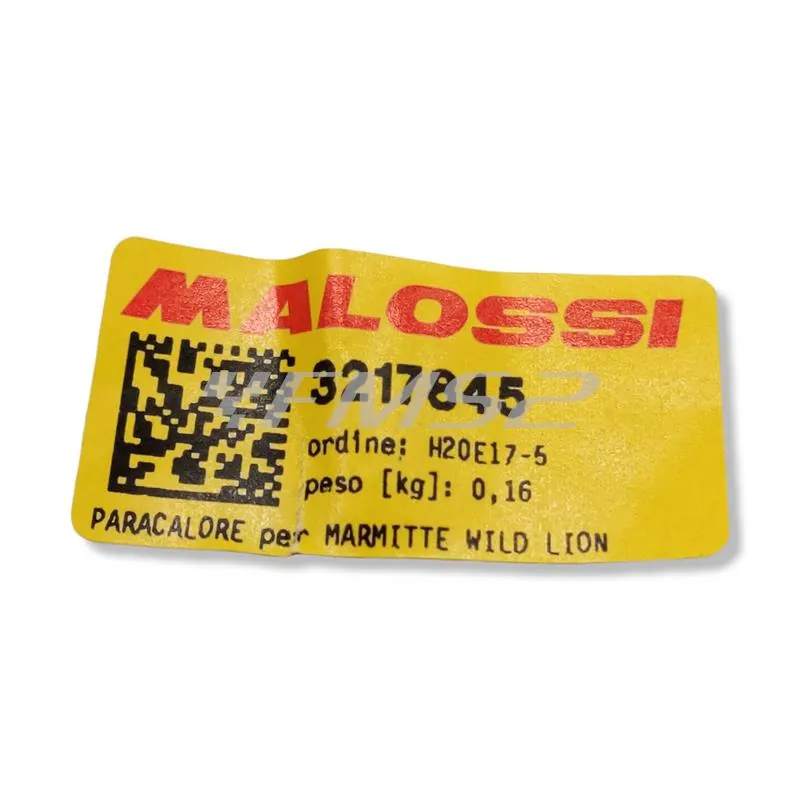 3216586 Marmitta Malossi  wild lion omologata per booster ricambio 3216586