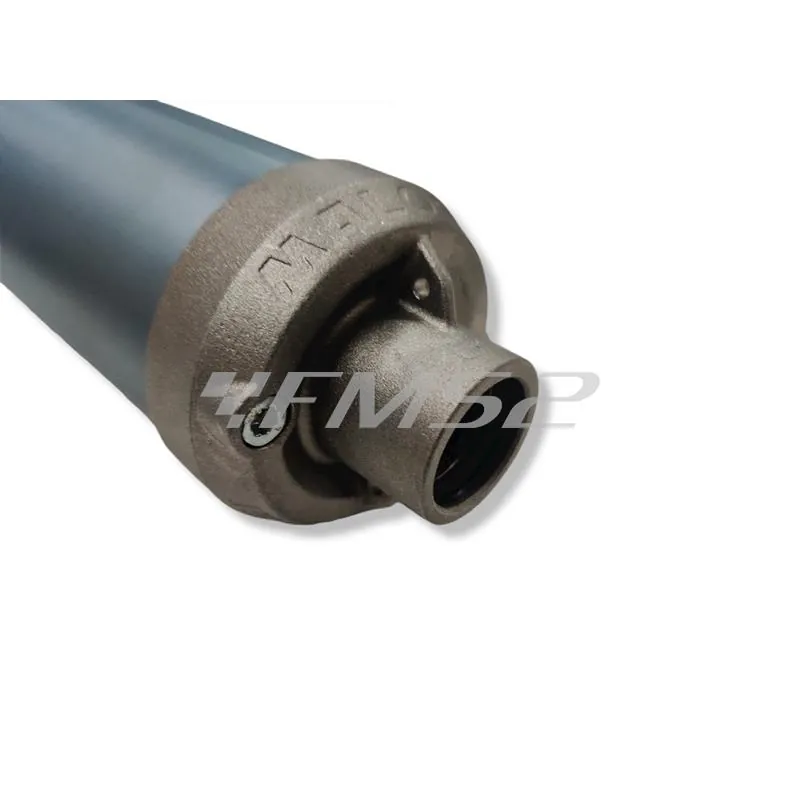 Marmitta racing Malossi MHR Team 3 specifica per gruppi termici Malossi 47,6 mm con collettore flangiato 4 bulloni Minarelli orizzontale liquido, ricambio 3216832