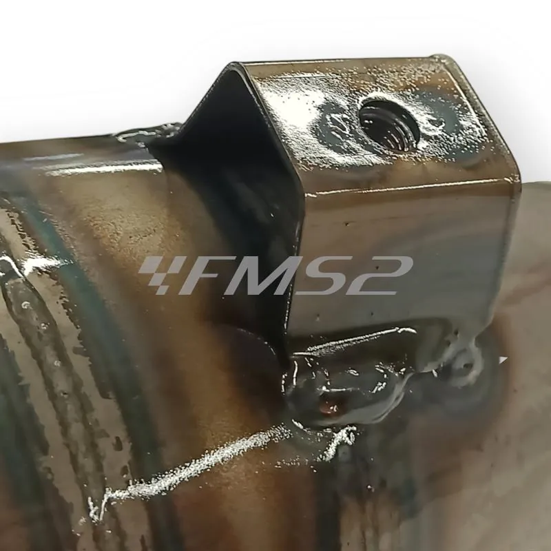 3217479 Marmitta Malossi moped racing mhr per ciclomotori Piaggio Ciao, Bravo, Si, Super Bravo, Boxer elaborati con gruppo termico Big Deps 3 o 4 prigionieri