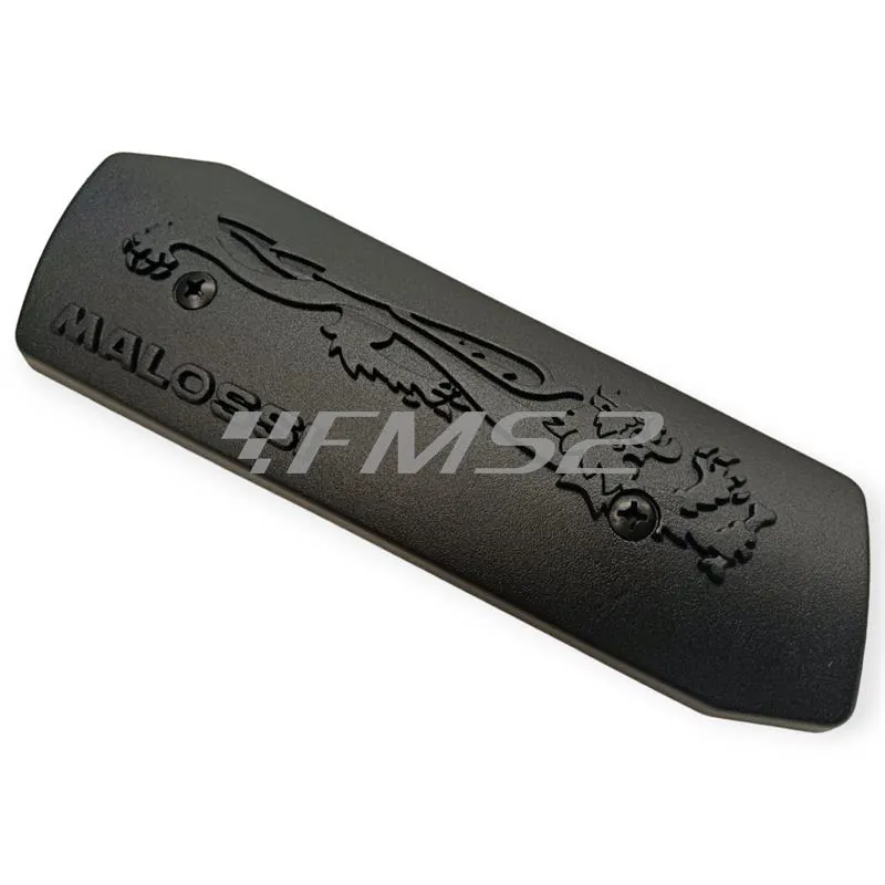 Paracalore Malossi in metallo verniciato nero per marmitte scooter modello wild lion tipo originale tutte le versioni, ricambio 3217845