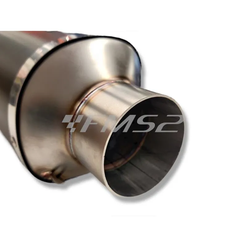 Silenziatore Malossi Maxi Wild Lion black con fondello in carbonio e per utilizzo collettori originali maxi scooter Kymco AK 550 euro 5 prodotti dal 2021 in poi (SBA1), ricambio 3217934