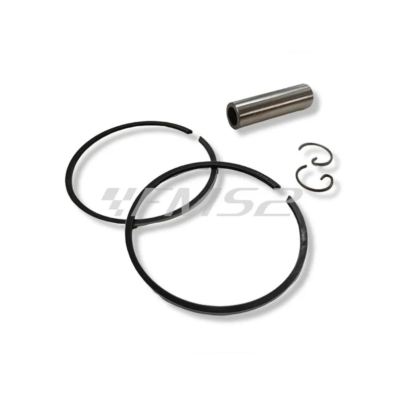 Pistone Malossi bifascia in alluminio con diametro 57,5 mm e spinotto diametro 12 mm per Vespa 50 - Vespa 50 Special - Vespa PK 50 - Ape 50, ricambio 345327