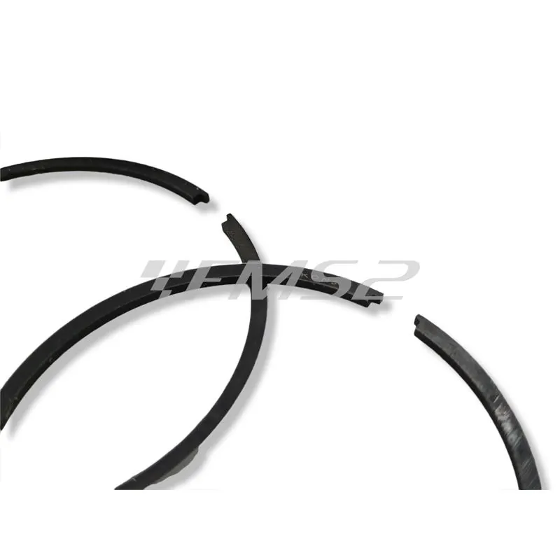 Pistone Malossi bifascia in alluminio con diametro 57,5 mm e spinotto diametro 12 mm per Vespa 50 - Vespa 50 Special - Vespa PK 50 - Ape 50, ricambio 345327