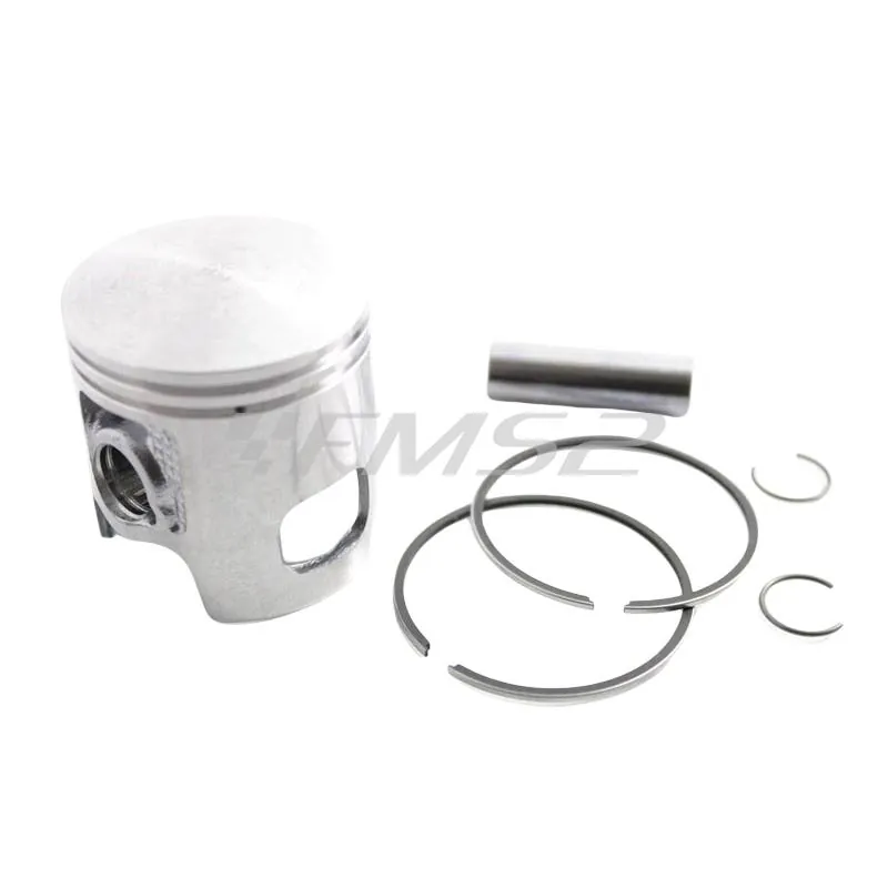 Pistone diametro 47 a spinotto 12 mm segmento 2 rettangolare Malossi, ricambio 347849A0