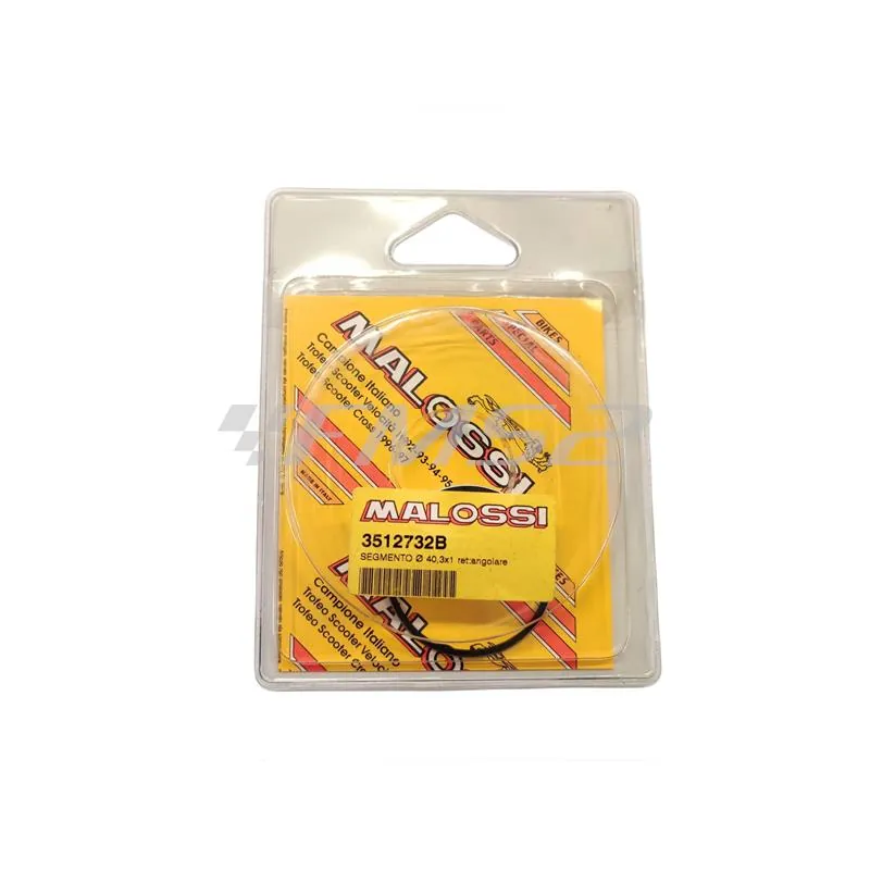 3512732B Fasce elastiche pistone 40.3x1 rettangolare -vedi 3512204b Malossi