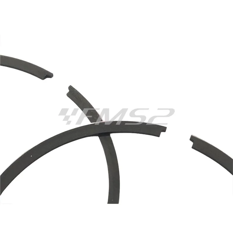Fasce elastiche pistone 61x1.2 semitrapezoidali Malossi, ricambio 353978
