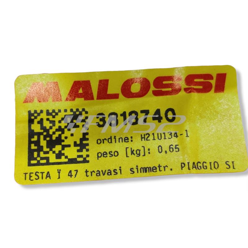 Testa   47 travasi simmetr. piaggio si, ricambio 3818740