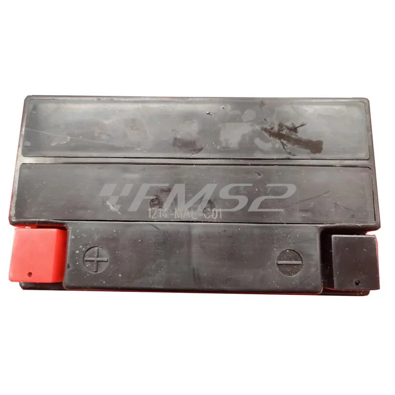 4418917 Batteria Malossi modello MB9-B sigillata in gel senza manutenzione e già attivata e pronta all'uso