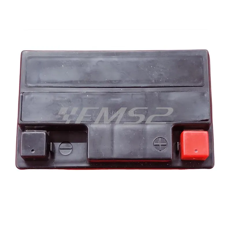 Batteria Malossi modello MTX7L-BS sigillata in gel senza manutenzione e già attivata e pronta all'uso, ricambio 4418919