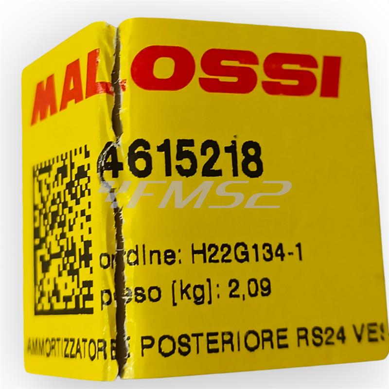 Ammortizzatore posteriore rs24 vespa 50 speciaol 125 et3 - i, ricambio 4615218