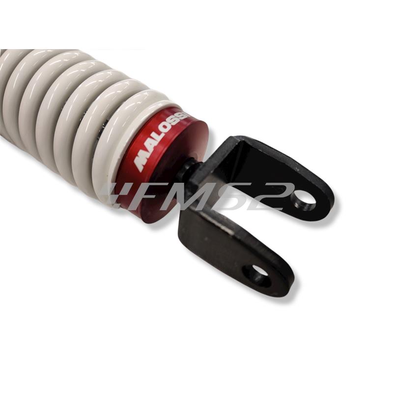 Ammortizzatore posteriore Malossi modello rs1 con interasse da 320 mm per scooter 50 cc con motore Piaggio aria e liquido, ricambio 4615432