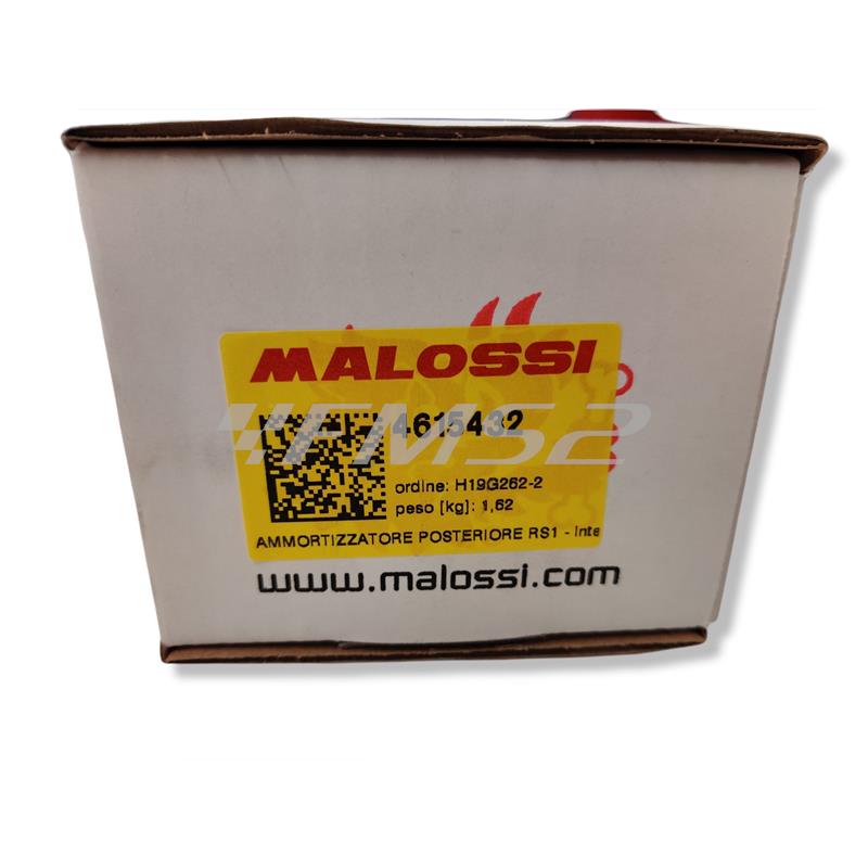 Ammortizzatore posteriore Malossi modello rs1 con interasse da 320 mm per scooter 50 cc con motore Piaggio aria e liquido, ricambio 4615432