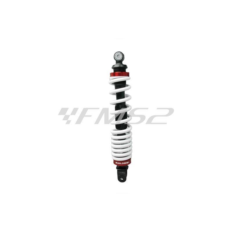 Ammortizzatore posteriore Malossi RS1 con interasse di 310 mm per scooter 50 e 100 cc Benelli, Yamaha, Mbk, Peogeot, ricambio 4615433