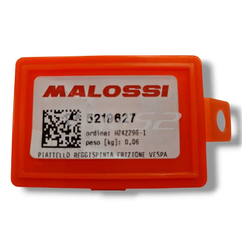 5219627 Piattello reggispinta Malossi per Piaggio Vespa small frame 50, 90 e 125 cc 2 tempi e large frame Vespa PX 125 e 150 cc 2 tempi