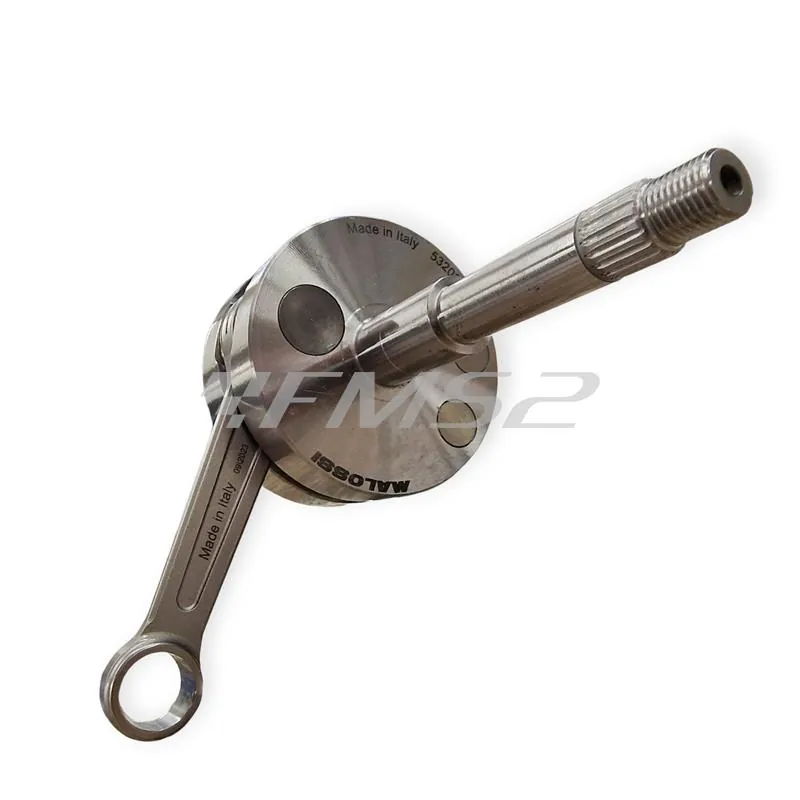 Albero Motore Malossi MHR Team Spinotto 14 Biella 100 mm corsa 47 mm per utilizzo con cilindri Malossi 100 cc – Codice 5320369 – Compatibile Piaggio, Aprilia, Gilera e Derbi scooter