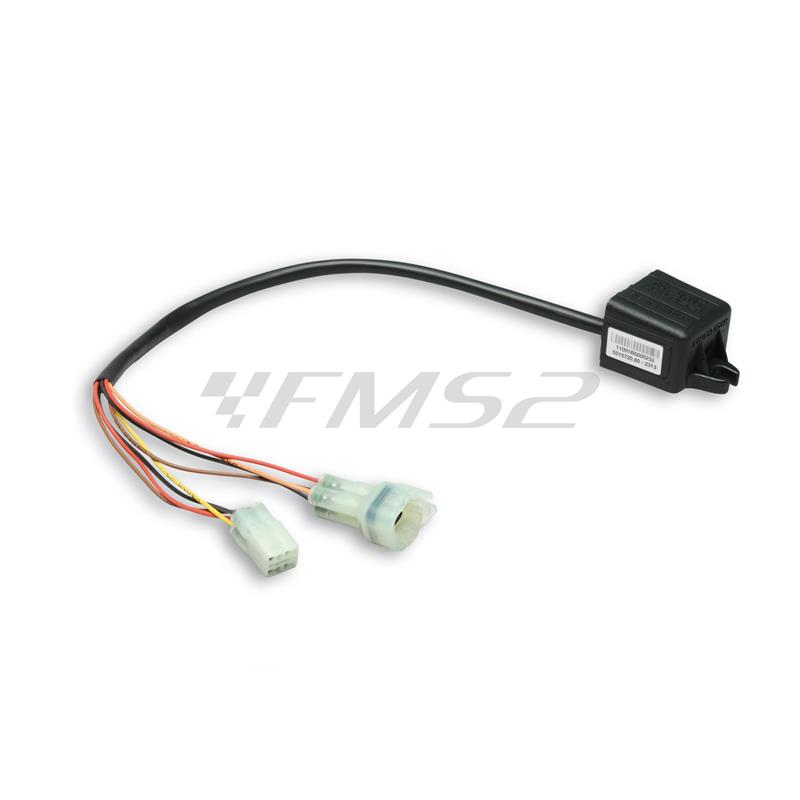 Centralina Malossi TC unit O2 controller per emulazione sonda lambda quando si sostituisce la marmitta specifica paer maxi scooter Yamaha T Max 530 cc prodotti dal 2014 in poi, ricambio 5515720